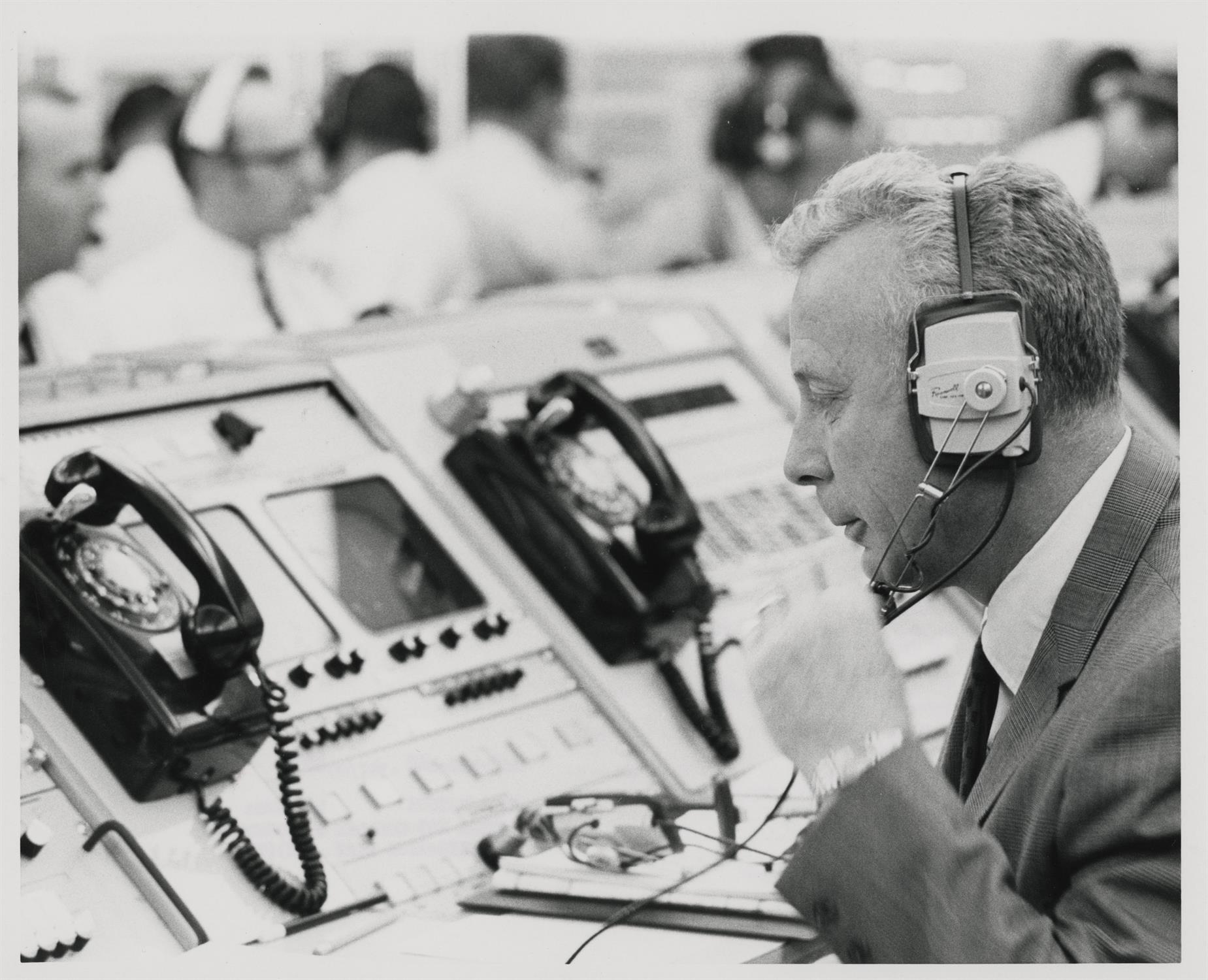 Portrait of the crew, pre-flight activities and the launch of Apollo 7, October 1968 - Image 9 of 10