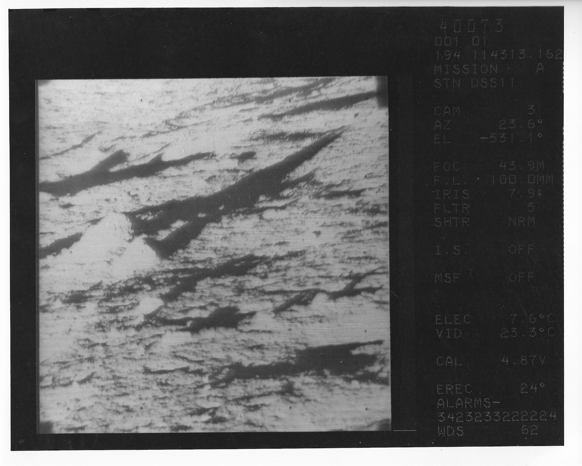 Six views of the lunar surface from the first U.S. soft-lander on the Moon, Surveyor 1, June 1966 - Image 11 of 14