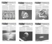 Assorted Gemini and Apollo-era NASA ephemera (NASA/Grumman lunar module announcements, NASA Facts)