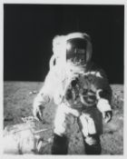 'Tourist' picture of Alan Bean, Apollo 12, November 1969, EVA 2