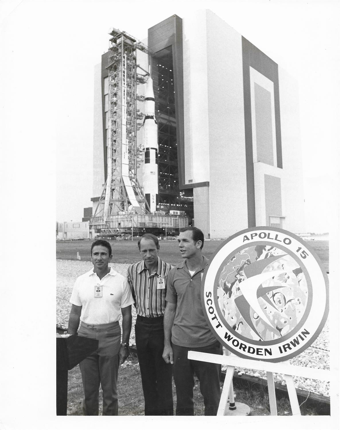 Six views of pre-launch training and preparations, Apollo 15, April-July 1971 - Image 4 of 13