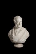 Matthew Noble (British 1818-1876), a marble bust of Frederick Dawes Danvers Esq