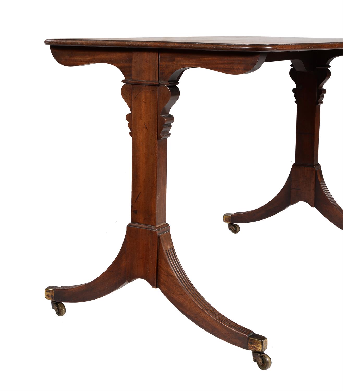A Regency mahogany library table - Image 2 of 2