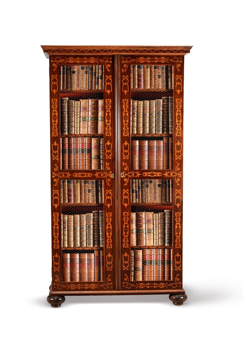 A pair of French marquetry bookcases, in Louis XVI style, late 18th century - Image 2 of 6