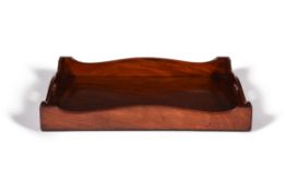 A George III mahogany tray