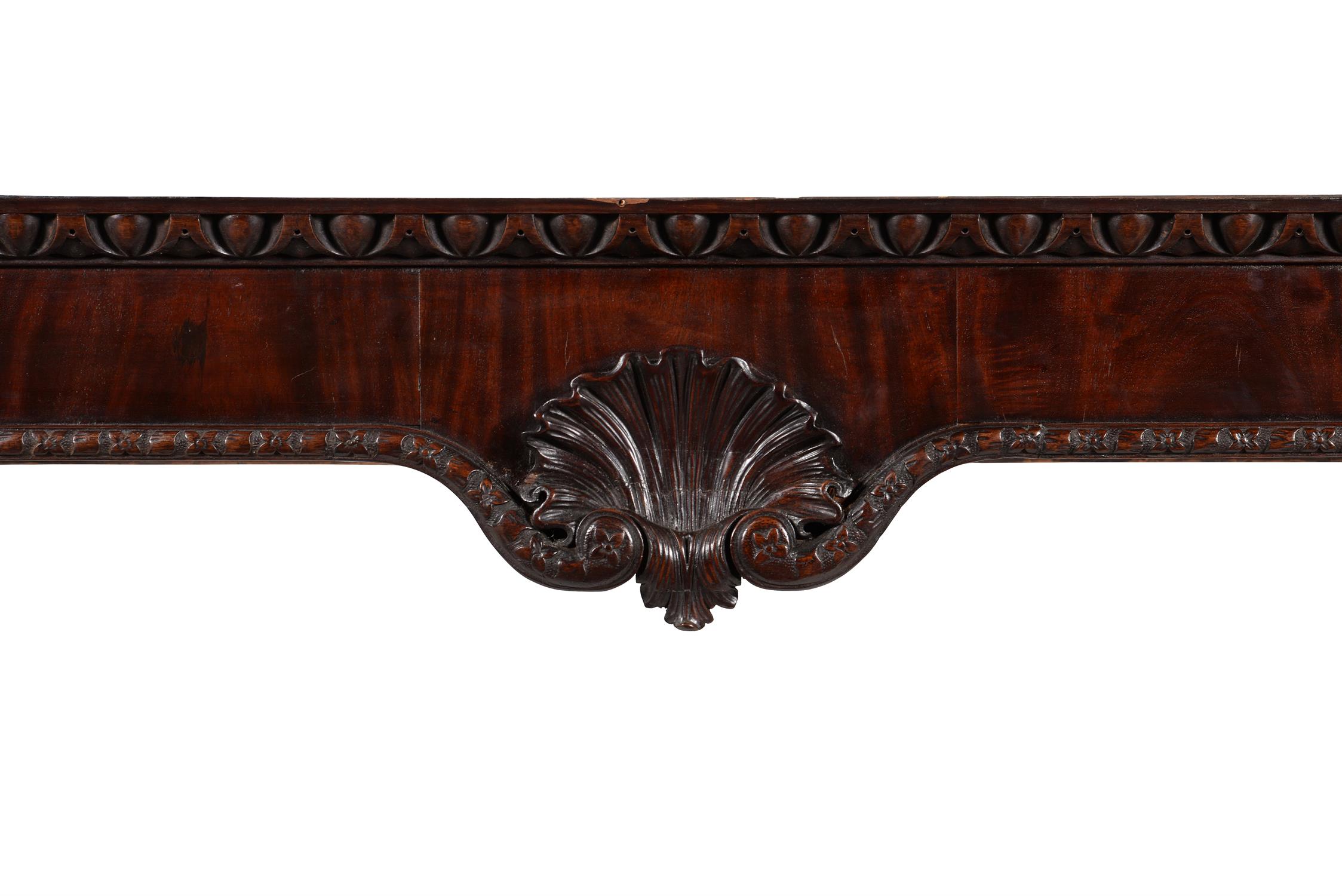 A George II mahogany hall table - Image 3 of 5