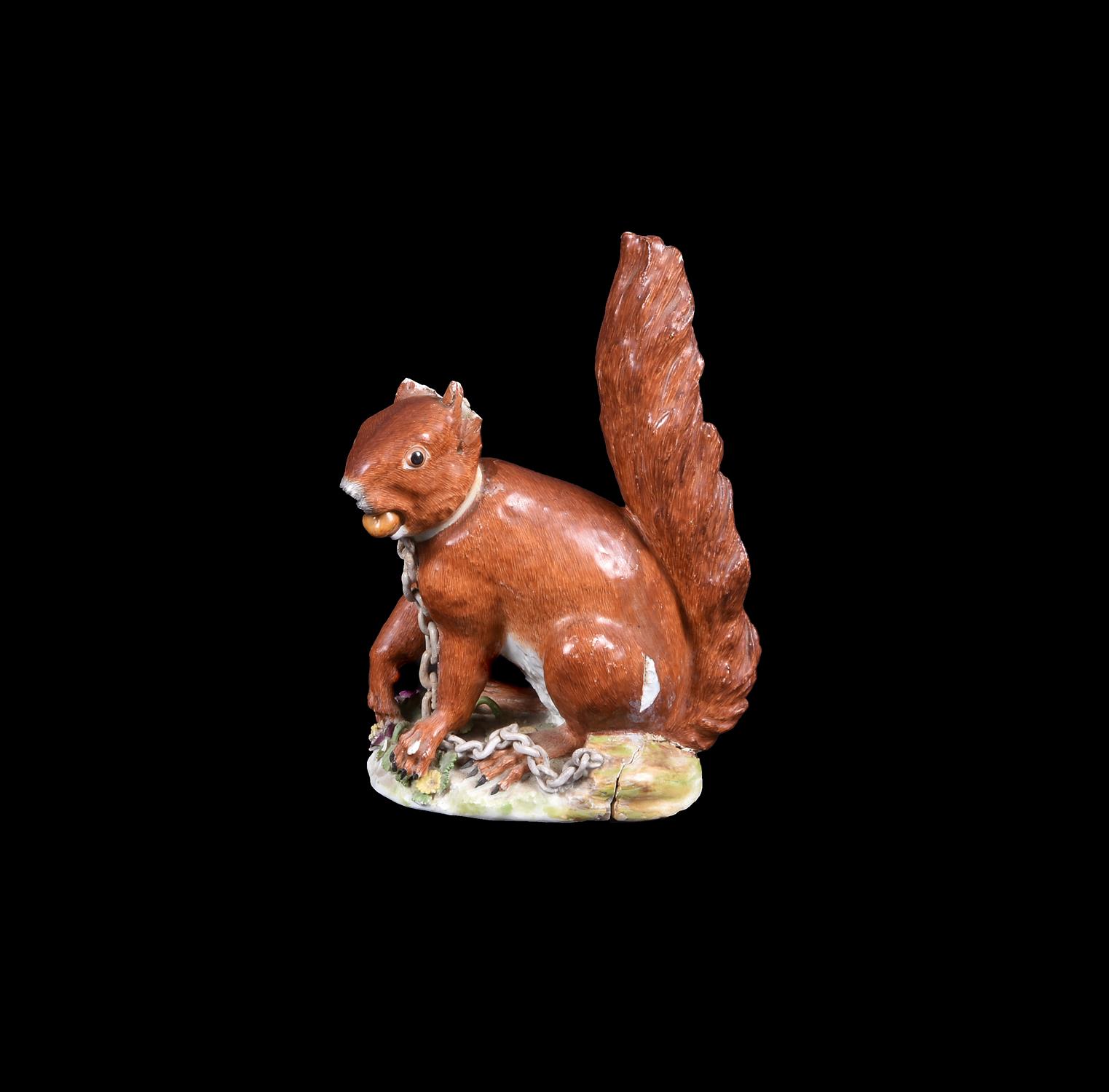 A Meissen model of a squirrel - Image 2 of 2