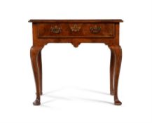 A George II walnut side table