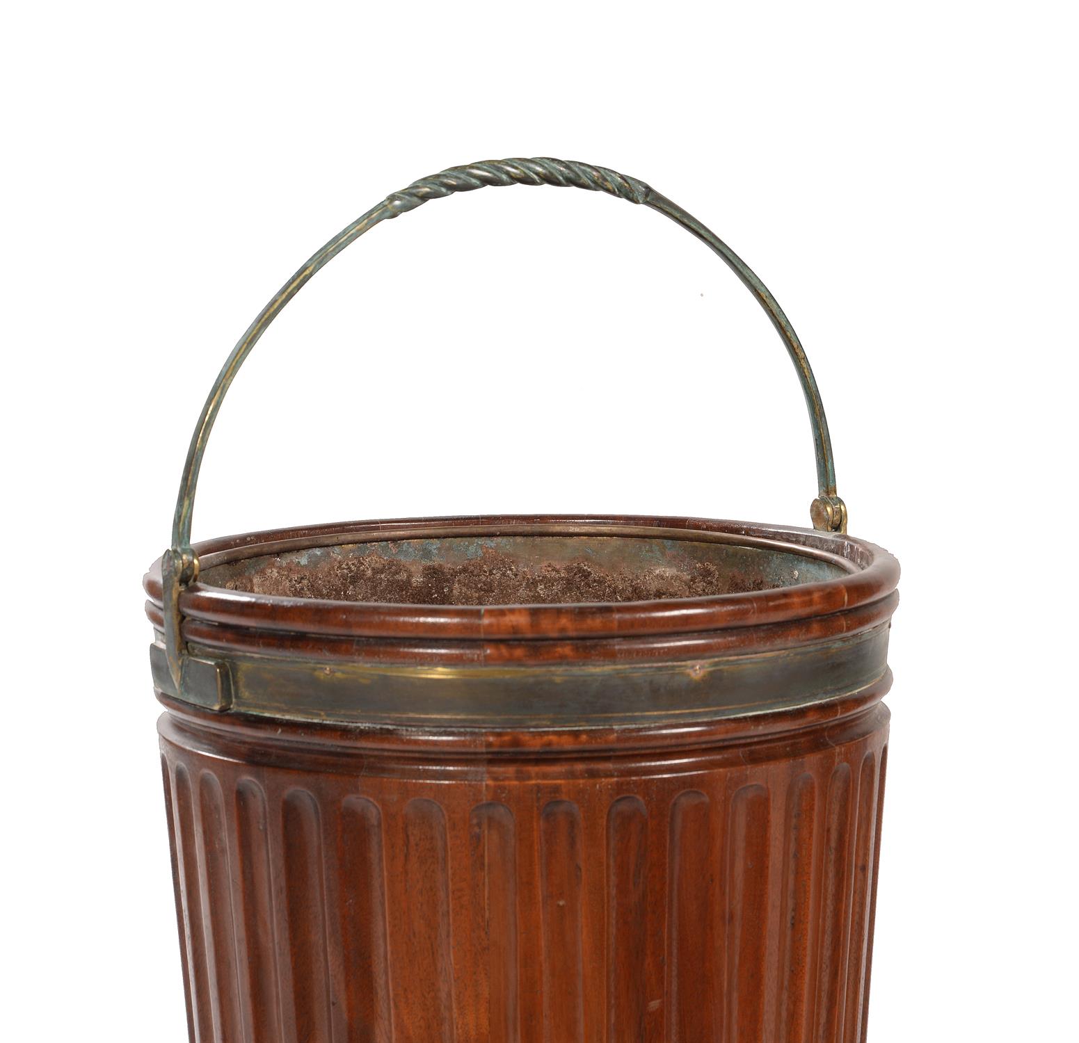 A pair of mahogany peat buckets - Image 2 of 2