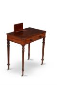 A Victorian mahogany 'chamber' table