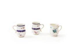 A pair of Chelsea-Derby baluster mugs