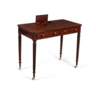 A Regency mahogany 'chamber' table