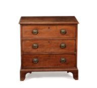 A George III mahogany chest of drawers