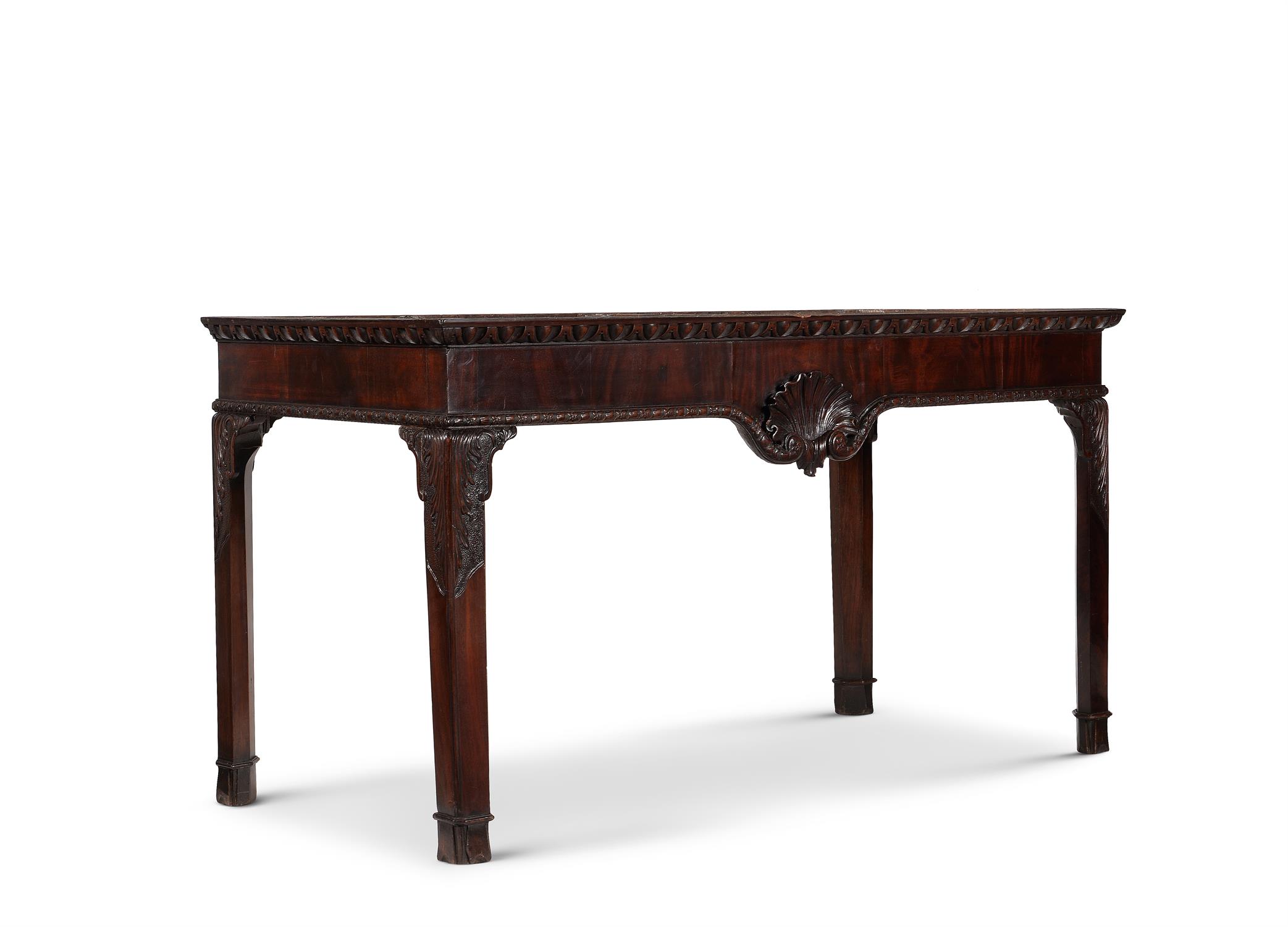 A George II mahogany hall table - Image 2 of 5