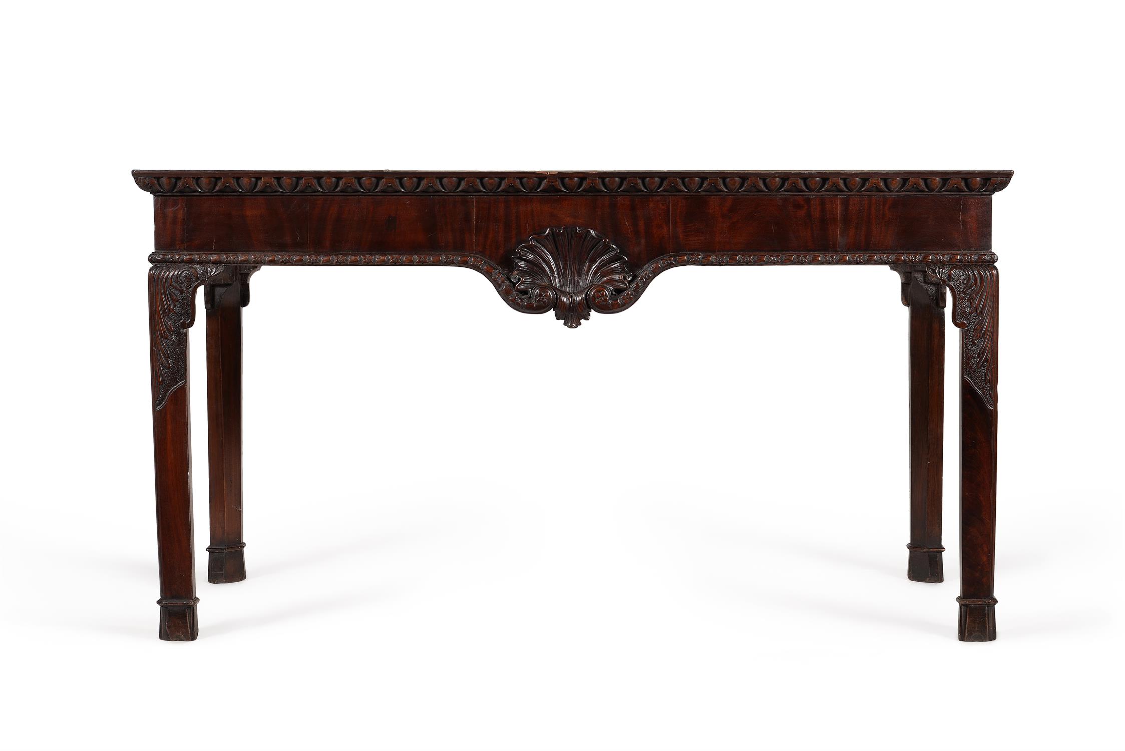 A George II mahogany hall table