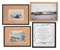 A collection of marine prints