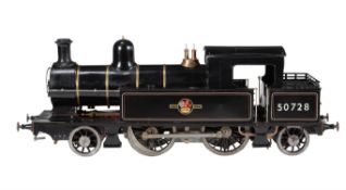 A well engineered 5 inch gauge model of a Lancashire and Yorkshire 2-4-2 side tank locomotive No 507