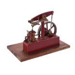 A model of a Stuart Turner beam engine