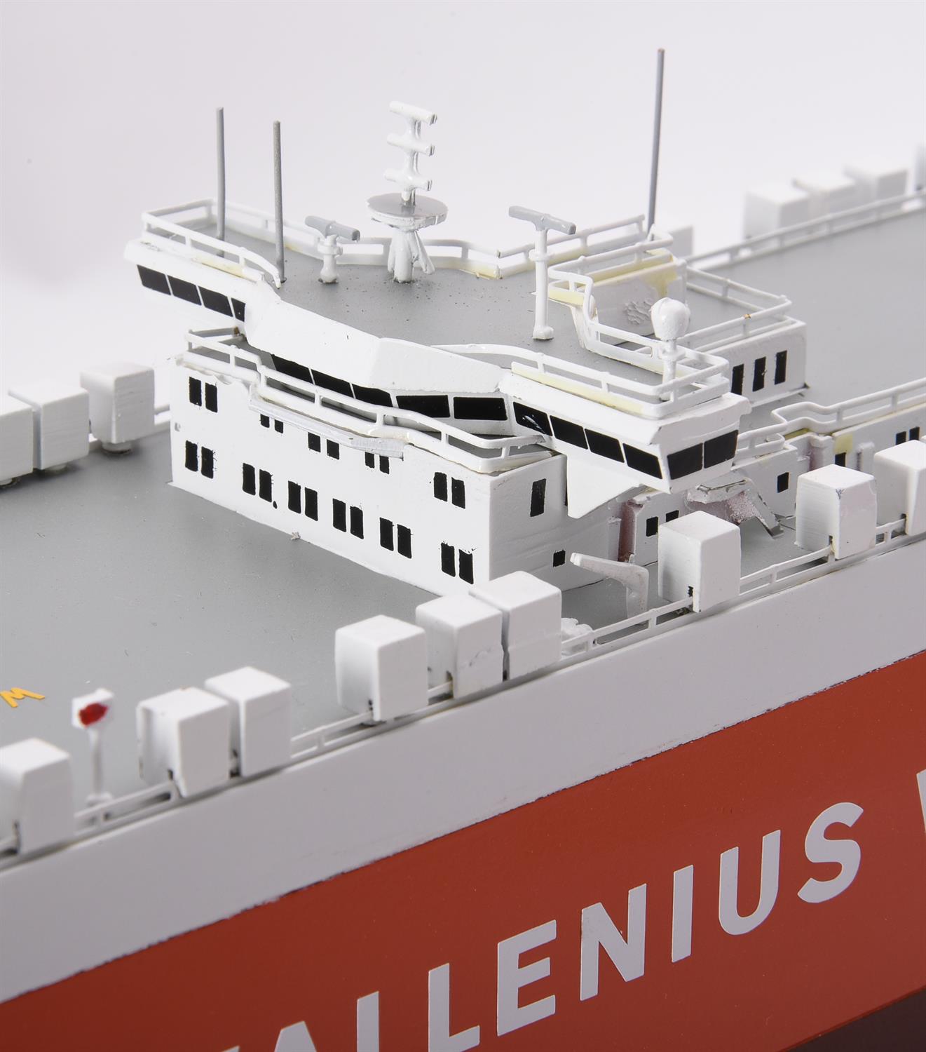 A presentation model of the cargo ship 'Wallenius Wilhelmsen' - Image 6 of 6
