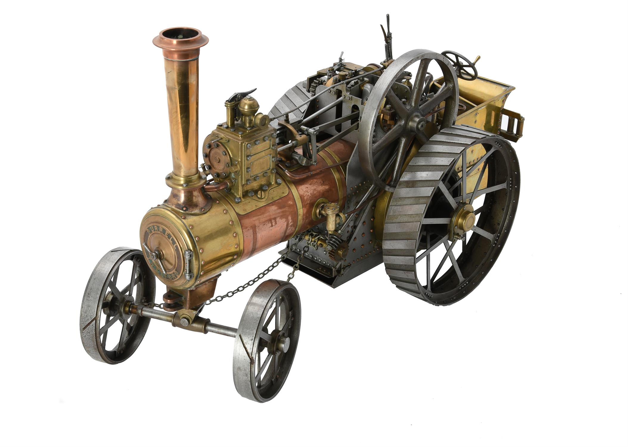 A well engineered 1 1/2 inch scale model of a Burrell agricultural traction engine - Image 2 of 4