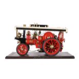 A Markie live steam model of a Burrell Scenic Showman's engine 'His Majesty'