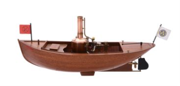 A well engineered model of the steam Launch 'SL Little Minn'