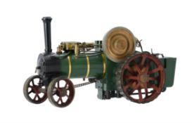 A well engineered 3/4 inch scale model of a Bassett-Lowke live steam traction engine