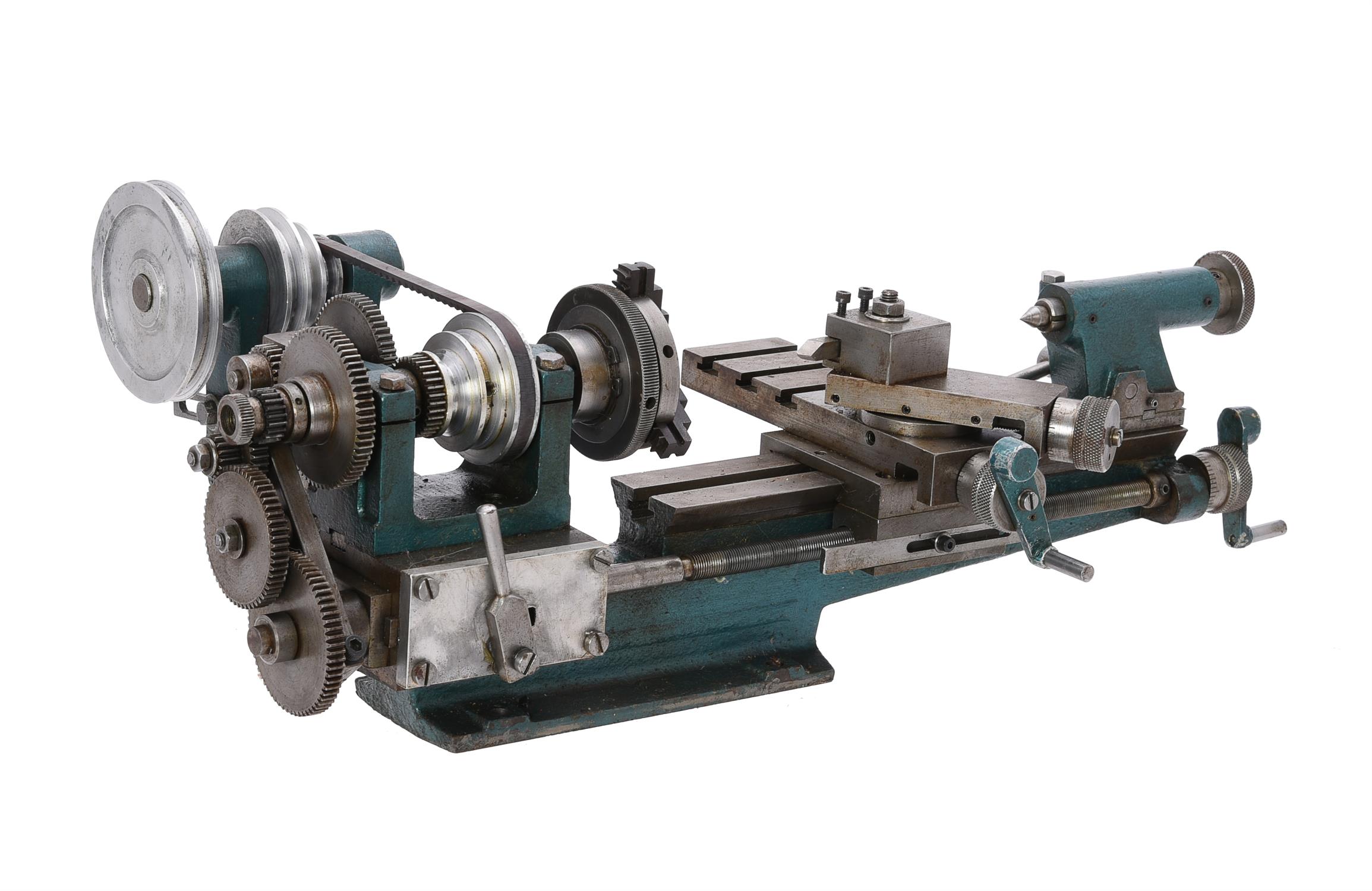 A Perris PL90 Model Engineers Centre Lathe - Image 3 of 3