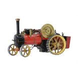 A well engineered 3/4 inch scale model of a Bassett-Lowke live steam traction engine