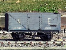 A 5 inch gauge coal wagon