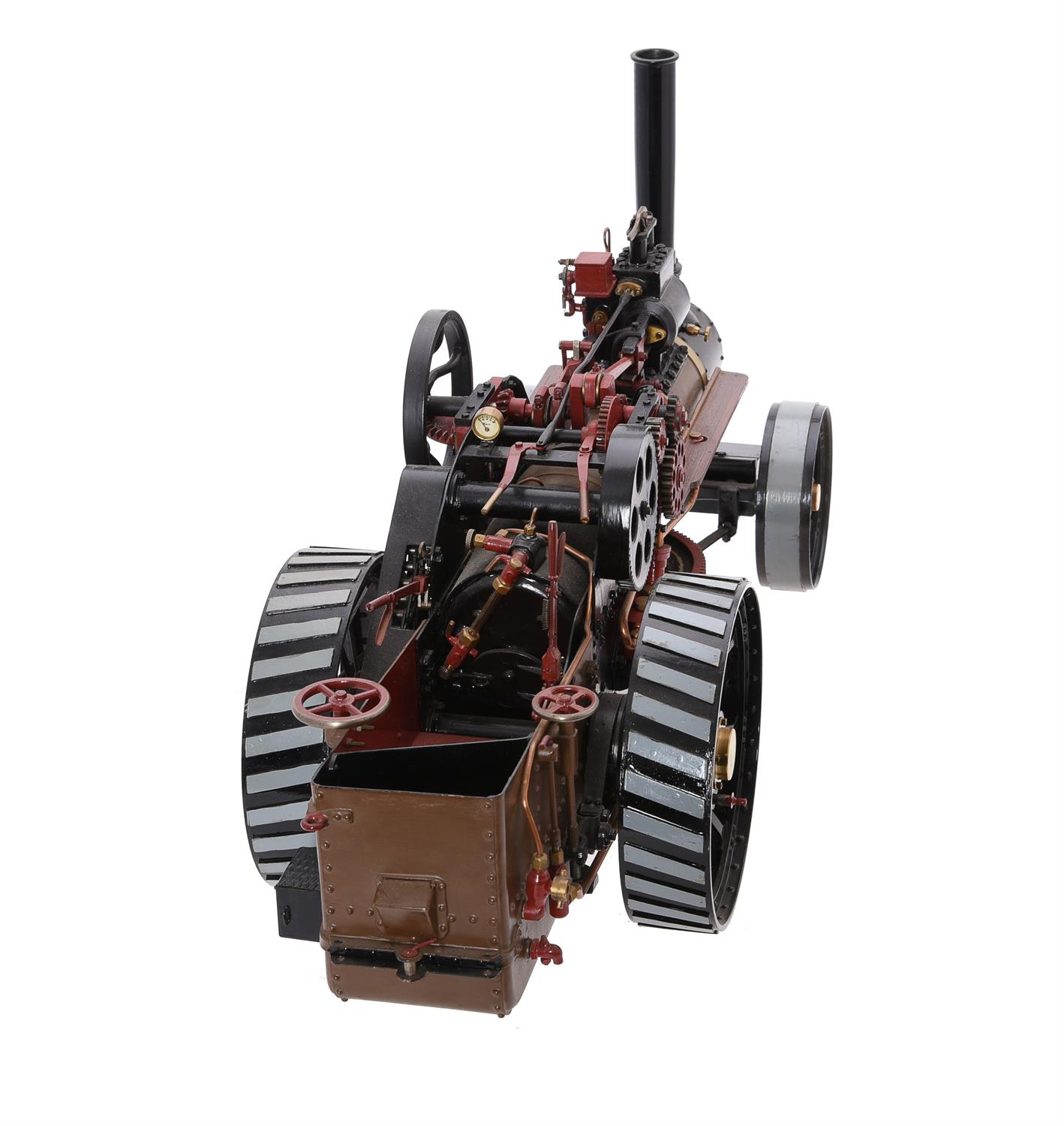 An exhibition standard 1 inch scale model of an agricultural ploughing engine - Image 4 of 4