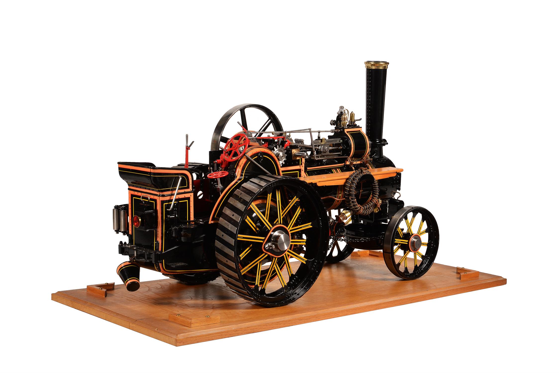 An exhibition medal winning model of a two inch scale Fowler A7 agricultural traction engine - Image 4 of 4