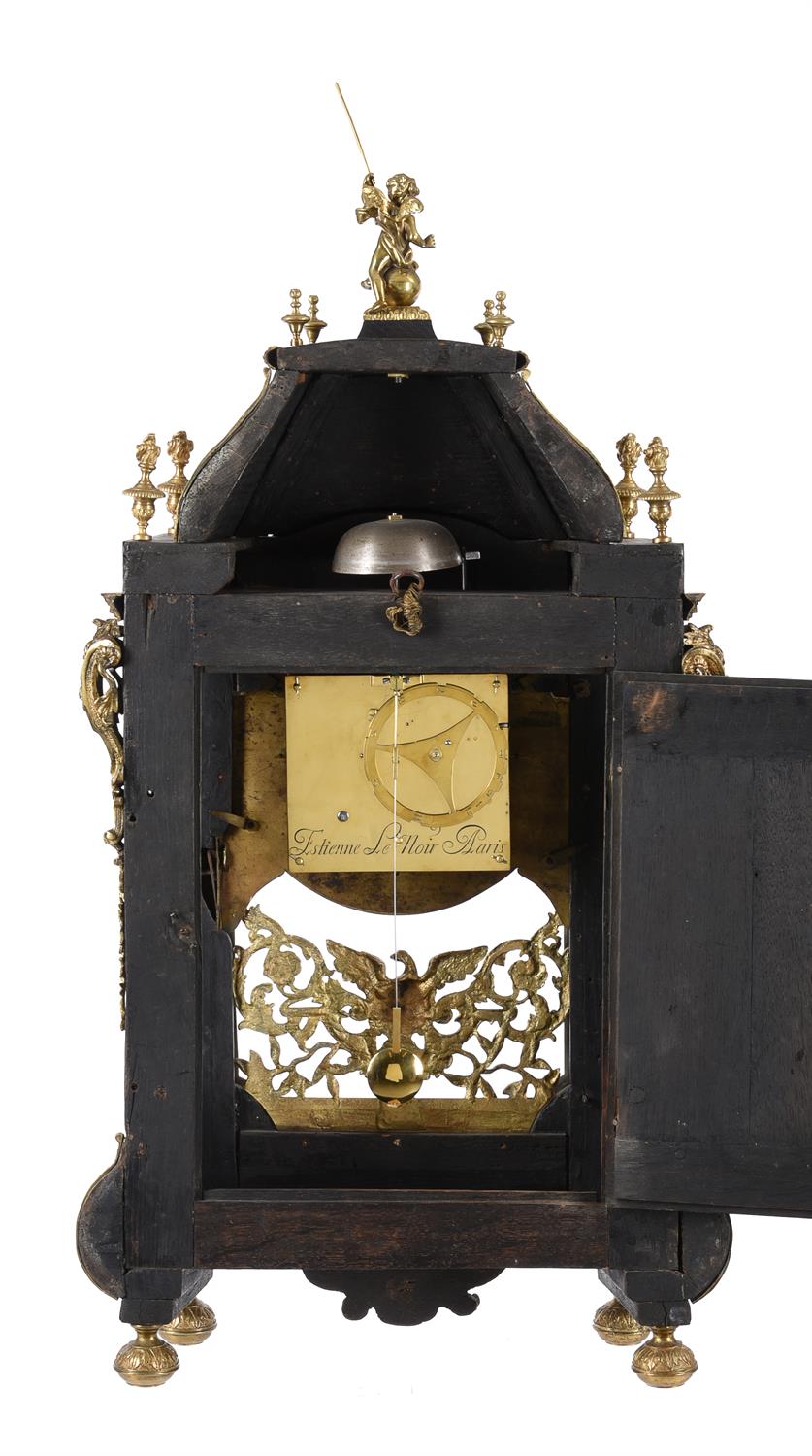 Y A French Louis XIV gilt brass mounted Boulle bracket clock - Image 2 of 3