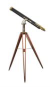 A Victorian 4 inch refracting telescope