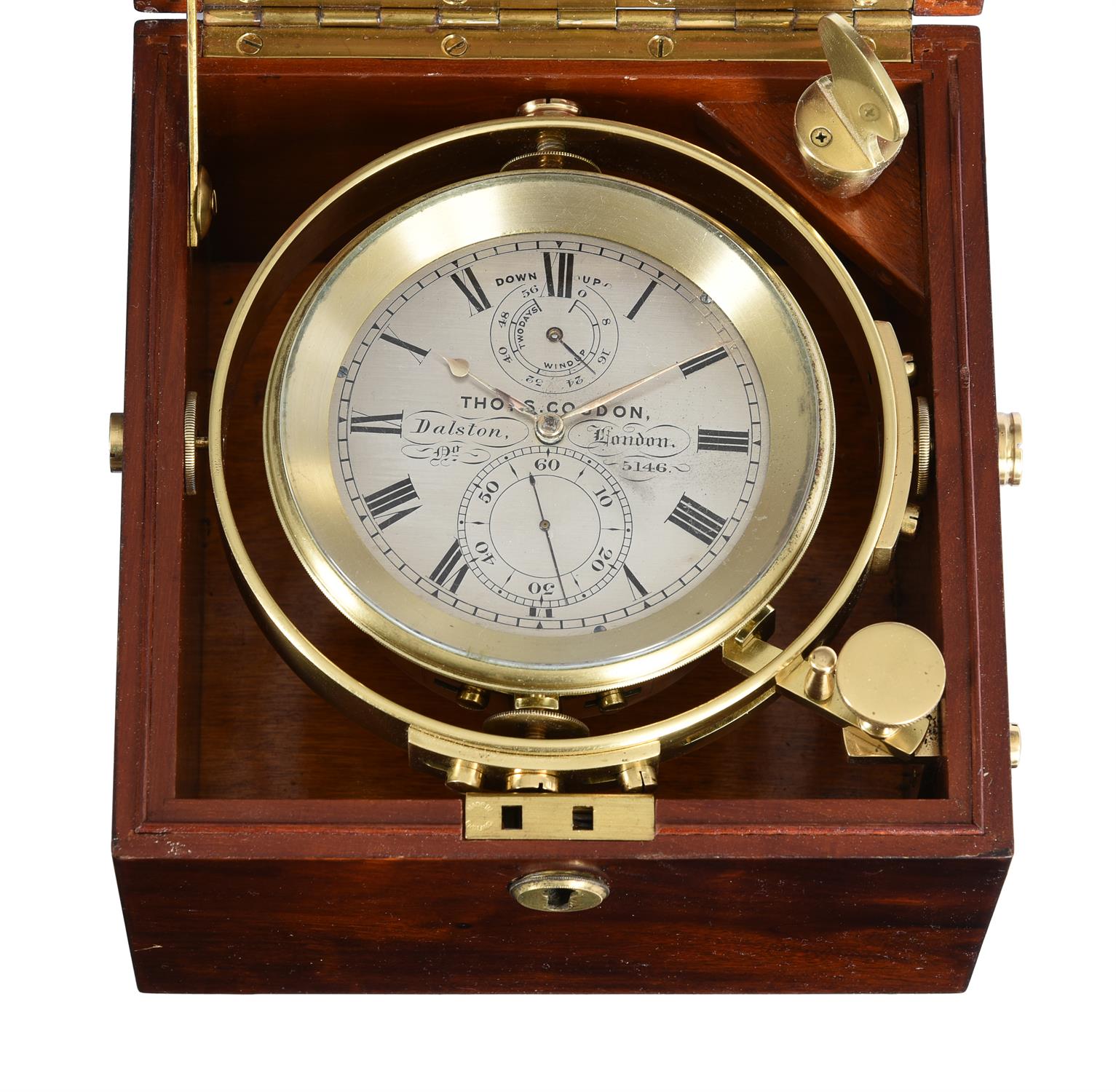 A Victorian two-day marine chronometer - Image 2 of 3