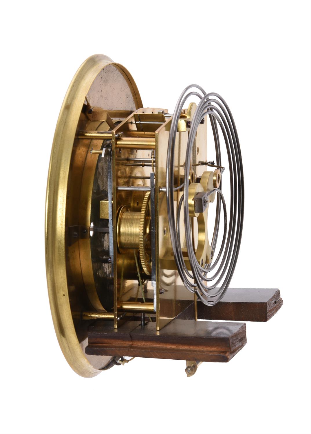 A Viennese walnut grande-sonnerie striking regulator wall clock - Image 4 of 4