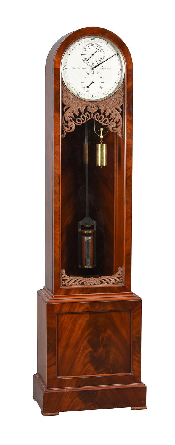 A fine Victorian mahogany longcase regulator