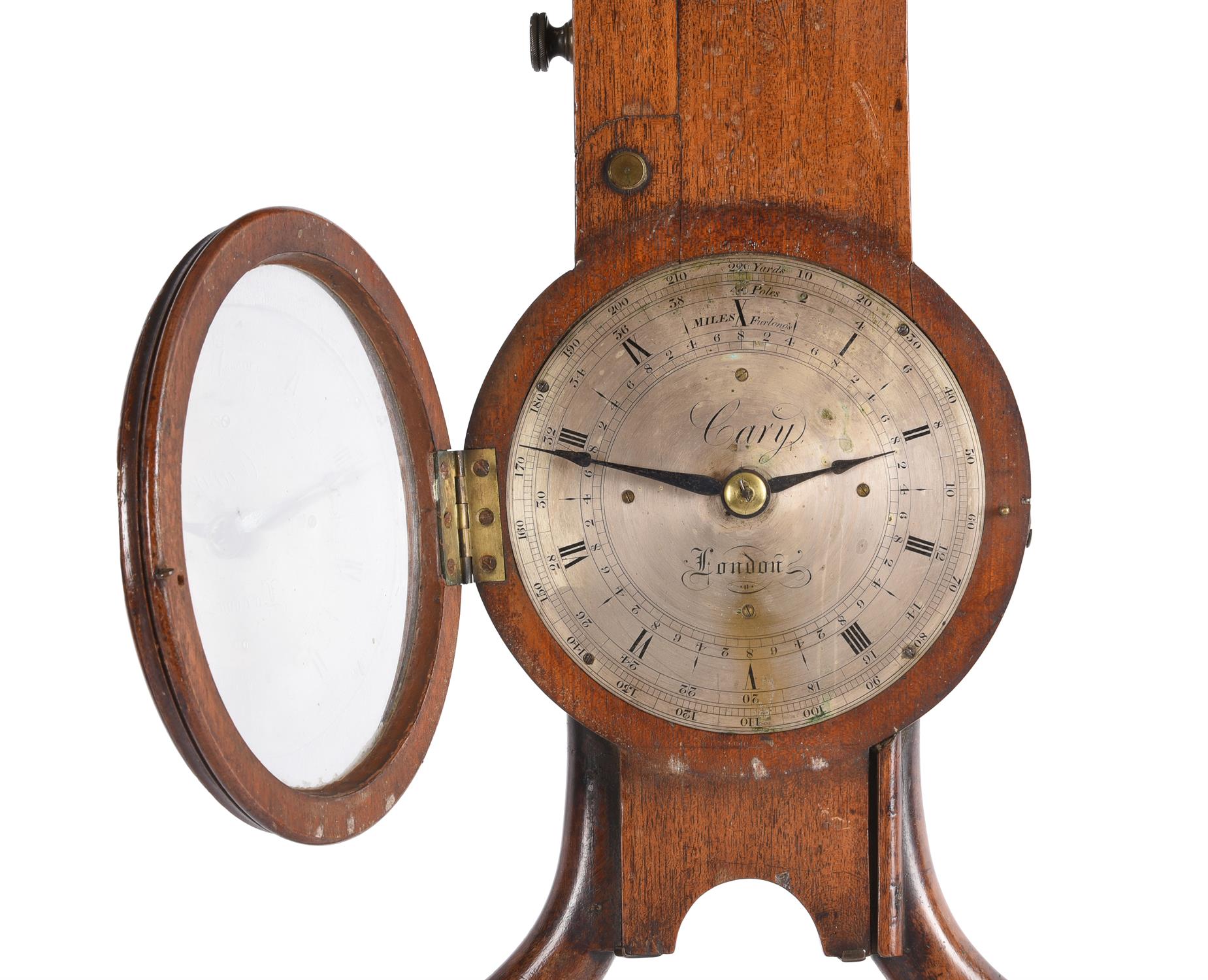 A rare George III mahogany hodometer or waywiser - Image 3 of 3