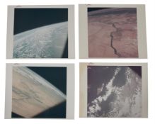 Six views of the Earth from space, including Nile, Atlantic Ocean, Florida, Apollo 9, March 1969