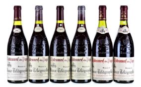 1985/1989/1994 Chateauneuf du Pape, Domaine du Vieux Telegraph