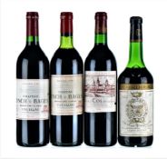 Mixed Case of Red Bordeaux - 1970-1992