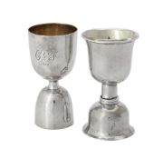 A William IV Irish silver travelling communion cup by Henry Flavelle