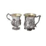 A Victorian silver baluster mug by Edward & John Barnard