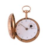 L'Epine, Paris,Gold full hunter pocket watch