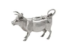 A German silver cow creamer by Karl Kurz