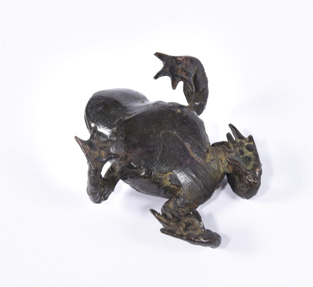 A Japanese Bronze Model of a Crab - Image 6 of 7