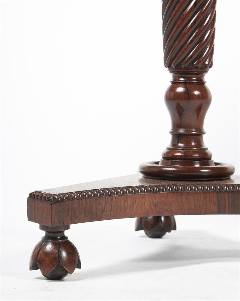 Y A George IV rosewood occasional table - Image 2 of 2