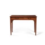 A George III mahogany side table