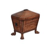 A George IV mahogany cellaret