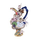 A Meissen ewer emblematic of Air
